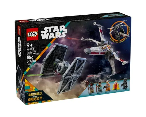 Конструктор LEGO Star Wars Сборный пакет "Истребитель TIE и Корабль X-wing" (75393)