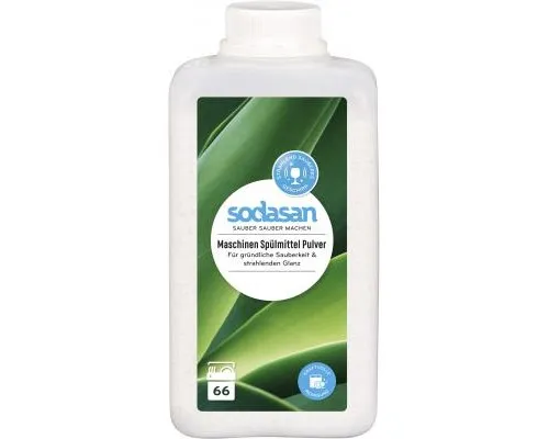 Порошок для мытья посуды в посудомойке Sodasan 1 кг (4019886000246)