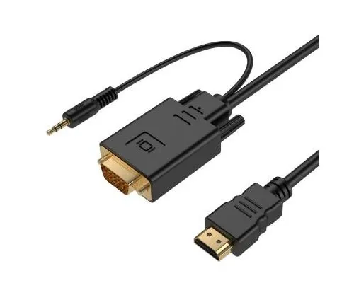 Переходник HDMI to VGA Cablexpert (A-HDMI-VGA-03-6)