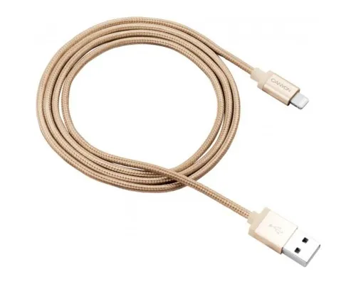 Дата кабель USB 2.0 AM to Lightning 1.0m MFI Golden Canyon (CNS-MFIC3GO)