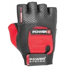 Рукавички для фітнесу Power System Power Grip PS-2800 XS Black/Red (PS-2500_XS_Black-red)