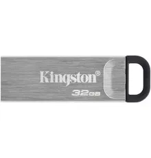 USB флеш накопитель Kingston 32GB DT Kyson Silver/Black USB 3.2 (DTKN/32GB)