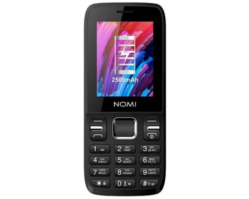 Мобильный телефон Nomi i2430 Black