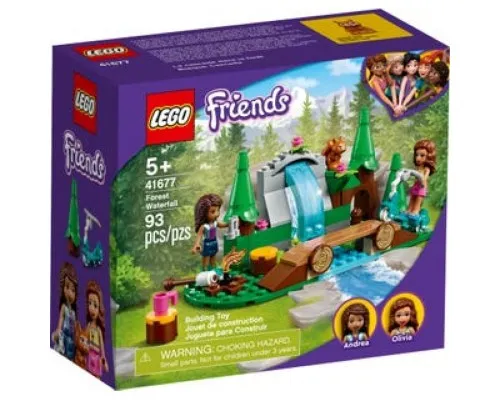 Конструктор LEGO Friends Лесной водопад 93 детали (41677)