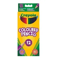 Олівці кольорові Crayola 12 шт (256245.024)