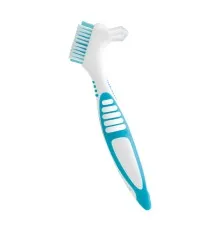 Зубная щетка Paro Swiss clinic denture brush для зубных протезов голубая (7610458009208-blue)