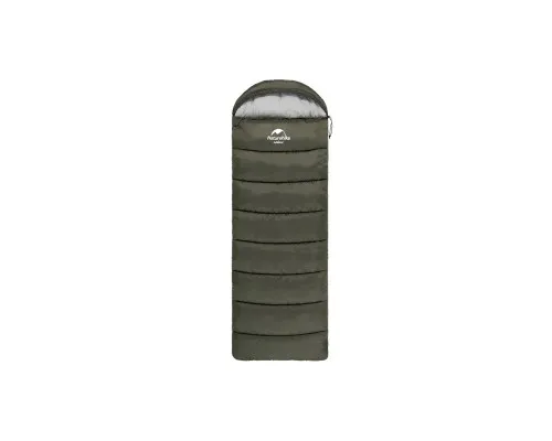 Спальный мешок Naturehike U350 NH20MSD07 Hollow Cotton Left Green (6927595767238-L)