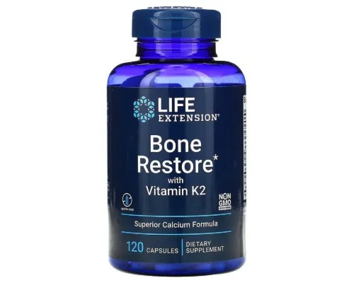 Витаминно-минеральный комплекс Life Extension Восстановление Костей + К2, Bone Restore with Vitamin K2 12 (LEX-17271)