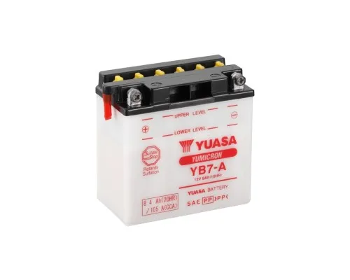 Аккумулятор автомобильный Yuasa 12V 8,4Ah YuMicron Battery (YB7-A)