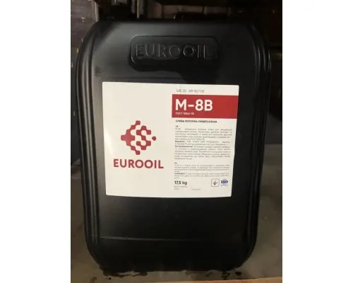 Моторна олива Eurooil M-8B API SD/CB SAE 20  20л (0391377)