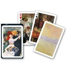 Карты игральные Piatnik Шедевры импрессионистов 1 колода х 55 карт (PT-112218)