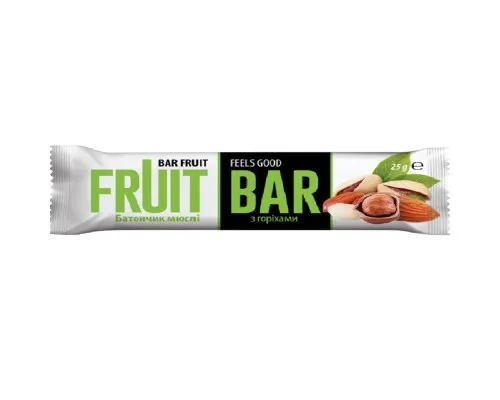 Батончик Вітапак Fruit Bar с орехами 25г (4820113925696)