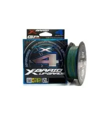 Шнур YGK X-Braid Upgrade X4 Multi Color 150m 0.6/0.128mm 12lb/5.4kg (5545.04.15)