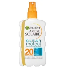 Средство от загара Garnier Ambre Solaire Чистая защита SPF 20 Солнцезащитный спрей 200 мл (3600540282828)