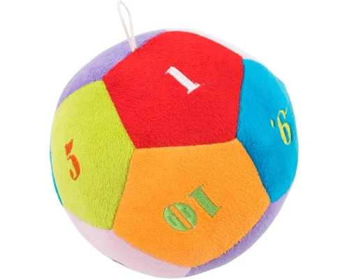 Мягкая игрушка Tigres 1 мячик с цифрами (ІГ-0001)