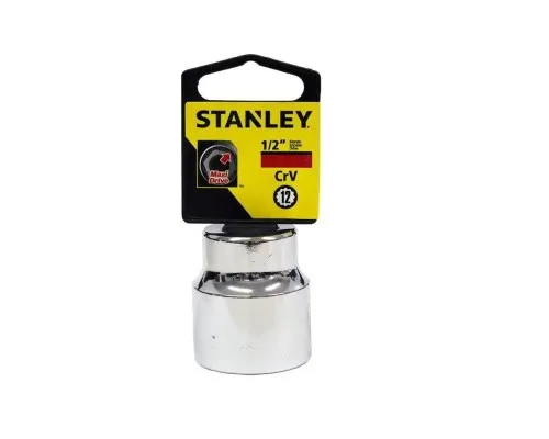 Головка торцевая Stanley 1/2х 26мм, с двенадцатигранным профилем, метрическая (4-88-798)