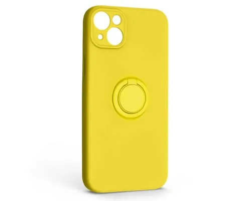 Чохол до мобільного телефона Armorstandart Icon Ring Apple iPhone 14 Plus Yellow (ARM68700)