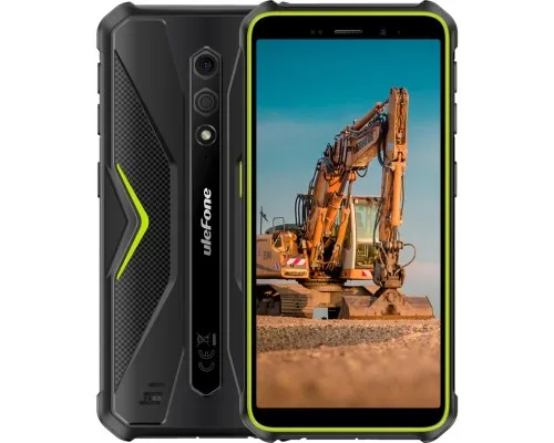 Мобильный телефон Ulefone Armor X12 3/32Gb Black Green (6937748735632)