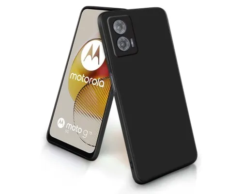 Чохол до мобільного телефона BeCover Motorola Moto G73 Black (709800)