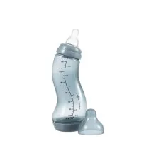 Пляшечка для годування Difrax S-bottle Natural Trend із силіконовою соскою, 250 мл (706T Stone)