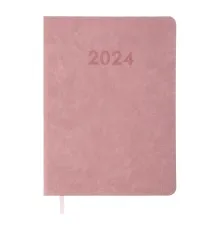 Еженедельник Buromax датированный 2024 DESEO, А5 розовый (BM.2143-10)