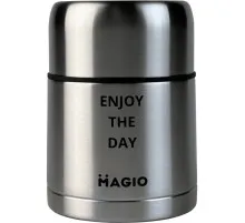 Термос Magio Харчовий Сріблястий 0.6 л (MG-1034)