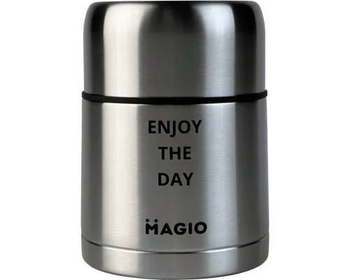 Термос Magio Харчовий Сріблястий 0.6 л (MG-1034)