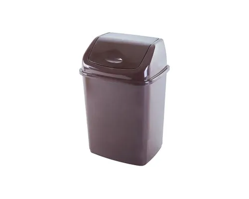 Контейнер для сміття Алеана Коричневий 18 л (алн 122065/коричневий)