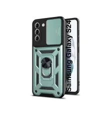 Чохол до мобільного телефона BeCover Military Samsung Galaxy S24 SM-S921 Dark Green (710637)