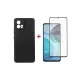 Чехол для мобильного телефона Dengos Kit for Motorola G72 case + glass (Black) (DG-KM-51)