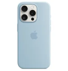 Чохол до мобільного телефона Apple iPhone 15 Pro Silicone Case with MagSafe - Light Blue,Model A3125 (MWNM3ZM/A)