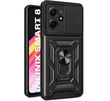 Чохол до мобільного телефона BeCover Military Infinix Smart 8 (X6525) Black (710671)