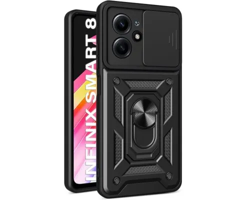 Чохол до мобільного телефона BeCover Military Infinix Smart 8 (X6525) Black (710671)