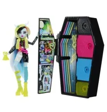 Кукла Monster High Неоновые и бомбезные Ужасно-секреты Фрэнки (HNF79)