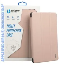 Чохол до планшета BeCover Tri Fold Soft TPU Silicone Apple iPad Air (4/5) 2020/2022 10.9" Pink (711133)