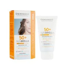 Засіб від засмаги Dermedic Sunbrella Сонцезахисний крем SPF 50+ Для сухої та нормальної шкіри 50 г (5906739783007)