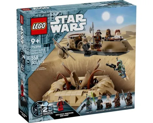 Конструктор LEGO Star Wars Пустынный скиф и яма Сарлакка (75396)