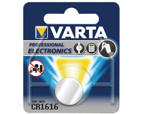 Батарейка Varta CR 1616 BLI 1 LITHIUM (06616101401)