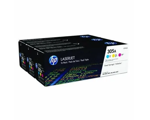 Картридж HP CLJ  305A CYM M351/M451/M375/M475 (CE411A, CE412A, CE413A) (CF370AM)