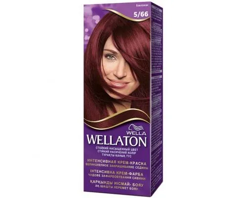 Фарба для волосся Wellaton 5/66 Баклажан (4056800023080/4056800895267)