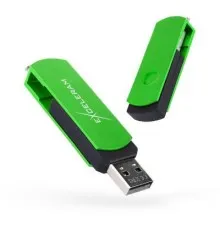 USB флеш накопичувач eXceleram 64GB P2 Series Green/Black USB 2.0 (EXP2U2GRB64)