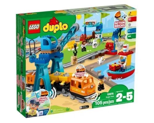 Конструктор LEGO Duplo Грузовой поезд 105 деталей (10875)