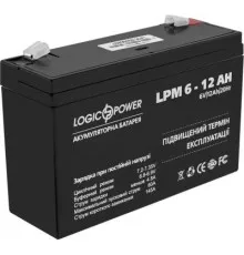Батарея до ДБЖ LogicPower LPM 6В 12 Ач (4159)