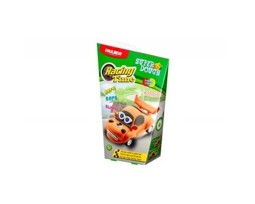 Набор для творчества Paulinda Super Dough Racing time Машинка оранжевая, инерционный механ (PL-081161-3)