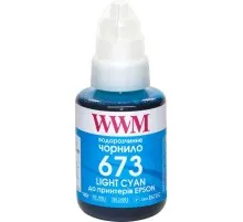 Чорнило WWM Epson L800 140г Light Cyan (E673LC)