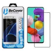 Стекло защитное BeCover Samsung Galaxy A51 SM-A515 Black (704668)