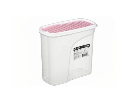 Ємність для сипучих продуктів Ardesto Fresh 1.8 л Pink (AR1218PP)