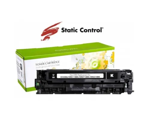 Картридж Static Control HP CLJ CC530A (304A) 3.5k black (002-01-RC530A)