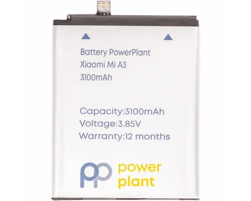 Аккумуляторная батарея PowerPlant Xiaomi Mi A3 (BM4F) 3100mAh (SM220342)