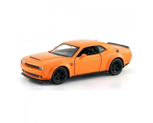 Машина Uni-Fortune Dodge Challenger матова помаранчевий (554040М(С))